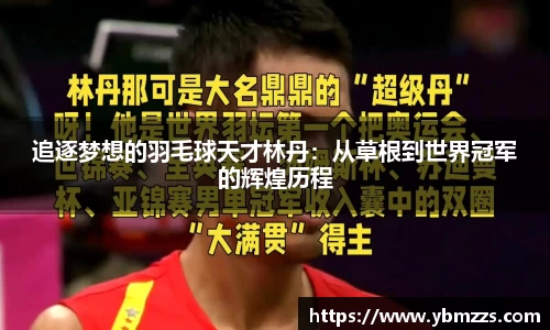 追逐梦想的羽毛球天才林丹：从草根到世界冠军的辉煌历程