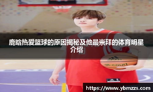 鹿晗热爱篮球的原因揭秘及他最崇拜的体育明星介绍